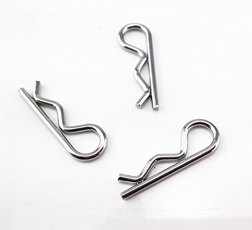 Yueton 50Pcs Rc Car Parts Truck Buggy Vehicles Shell Replacement 1/8 1/10 Scale Bent Body Clips #TOP4