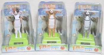 Amazon.co.jp: たっちぃZoo にゃんこ ゆらゆらソーラー 【全3種セット