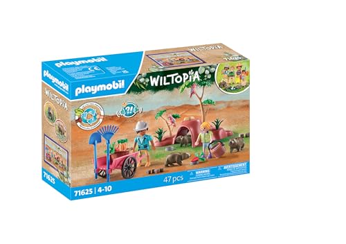 PLAYMOBIL | Wiltopia | Wombat Unterschlupf | nachhaltiges Spielzeug für Kinder ab 4 Jahren | 71625