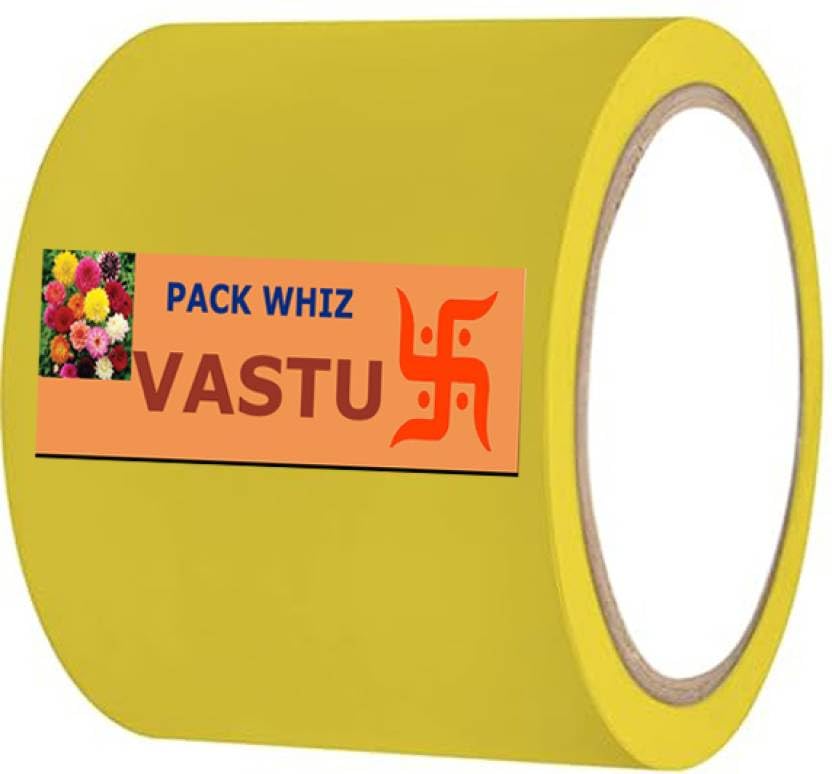 Image of Vastu Color Floor Tapes, Vastu Dosh Remedy /Vastu Correction for WC Toilet and Entrance (4Inch Wide, 25 Meter Length Approx) Red, Yellow, Green, Blue and White-Set of 5