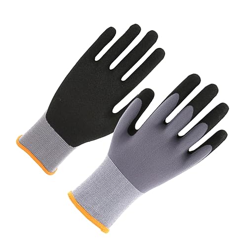 OFFSCH Gardening Gloves Cut Resistant 1 Pair Waterproof Anti-slip Durable Nylon Gloves for Wood Carving Safety Comfort
