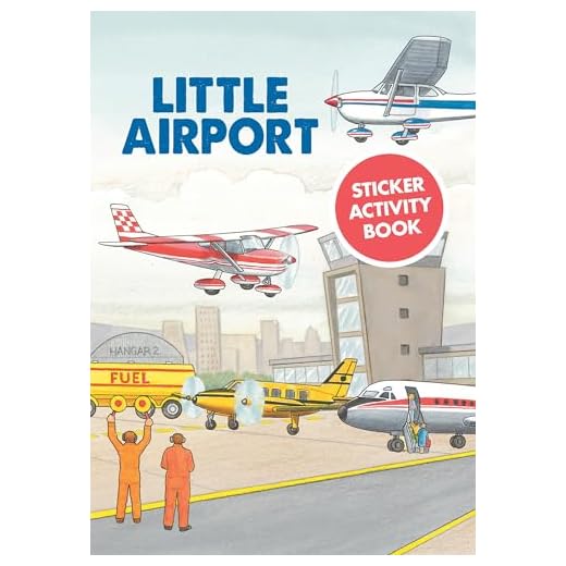 Little Airport Sticker Activity Book