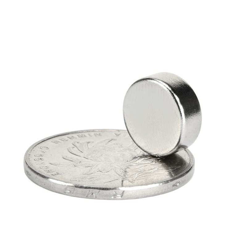 10pcs 12mm Diameter Round Rare Earth 1/1.5/2/3/4/5/6/8/10/12/15/20mm Thick Neodymium Crafts Permanent Magnet(D12mm x 12mm)