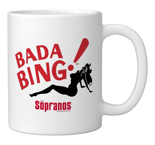 Taza de cerámica The Sopranos Bada Bing! 11 onzas miniatura 2