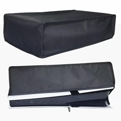 Image of Dust Cover for PS5 Console Digital Edition & Disc Edition Playstation5 - Horizontal Anti-Scratch Dust Guard, 1680D Oxford Cloth, Waterproof Protective Premium Quality, Durable & Stylish Design