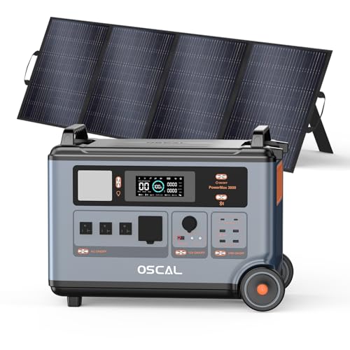 OSCAL PowerMax 3600 Solar Generator