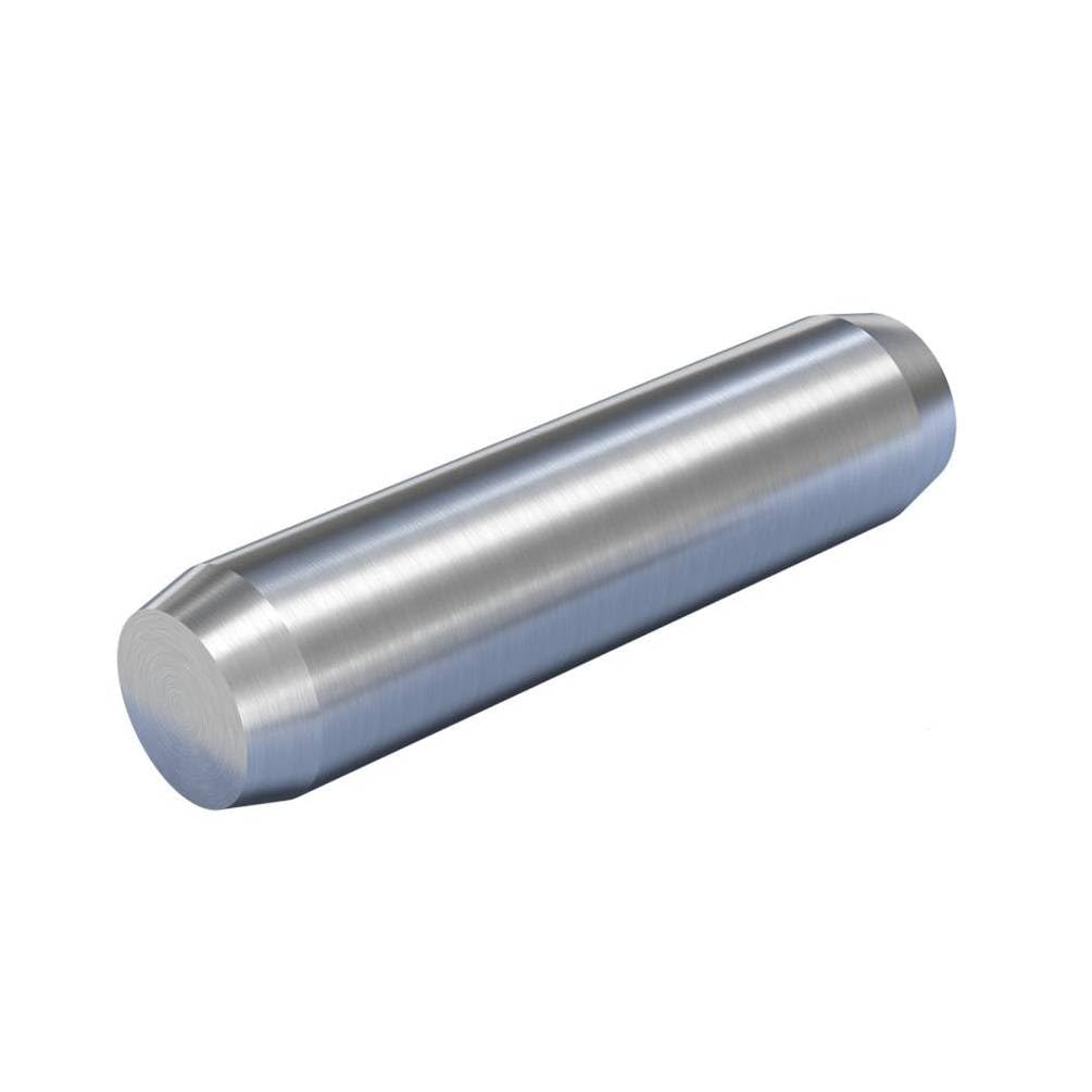 50 pasadores cilíndricos 10 x 90 mm - DIN 7 - ISO 2338 - NFE27-484 - UNI 1707 - Inox A1 - D-Work