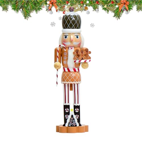Weihnachtsdeko Kaminkonsole 25 Setauoo Gingerbread Weihnachtsdeko - Holz Figuren Dekoration,Festliche...