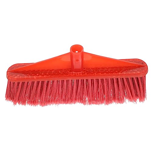 COLLBATH Replacement Broom Head Plastic Sweeper Broom Head Stiff Bristles for Kitchen Home