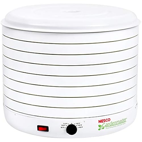 NESCO FD-1018A Gardenmaster Pro Food Dehydrator, 8-Tray White