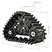 Kemblawolf 48V 1000W Electric Motor with Rear Differential Axle Kit Snow Sand Tracks Rear Axle Track Assembly Rear Wheel for Go-Kart, ATV, Golf Cart, Trike, UTV, Buggy, Snowmobile (34