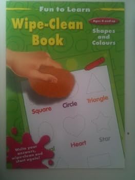 Paperback Shapes and Colours (Wipe Clean Book) Book