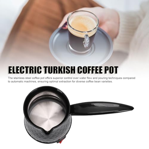 Cafetera Turca Eléctrica 600W Acero Inoxidable 600ml miniatura 2