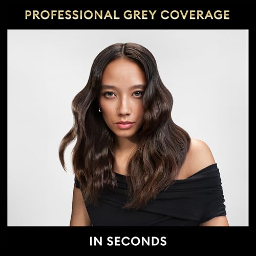 TRESemmé Root Touch Up, Temporary Hair Color Spray, Travel-Size 6-Pack – Dark Brown, Professional Grey Hair Coverage in Seconds, 2.5 Oz Ea