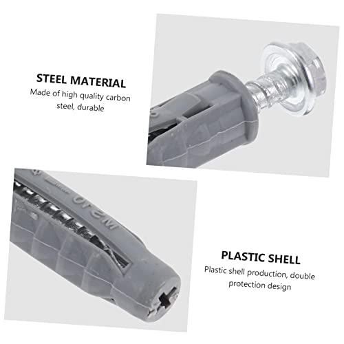 Alipis Juego de Anclajes y Tornillos para Pared 12 piezas miniatura 5