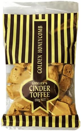 Loxley's Golden Honeycomb Cinder Toffee - 150g bag