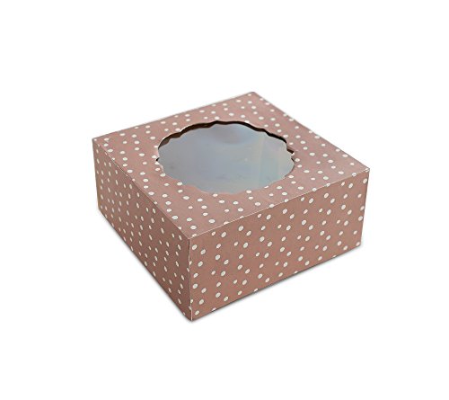 Nordic Ware Bake and Gift Kraft Paper Small Bundt Box, Multicolor
