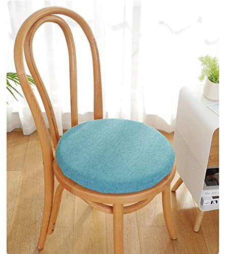 Coussin de chaise rond 40cm en mousse à mémoire de forme couleur 2 - 3