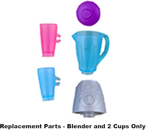 Miniatura 5 de Piezas de repuesto para Barbie Malibu House Playset - FXG57  Batidora de repuesto y 2 tazas