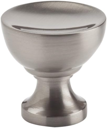 Atlas Homewares 328-BRN Shelley Collection 1.18-Inch DAP Round Knob, Brushed Nickel