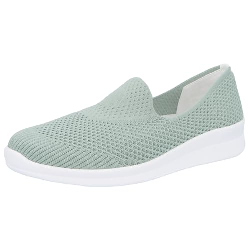 Berkemann Kira, Mocasín Mujer, Verde Agua, 38 2/3 EU