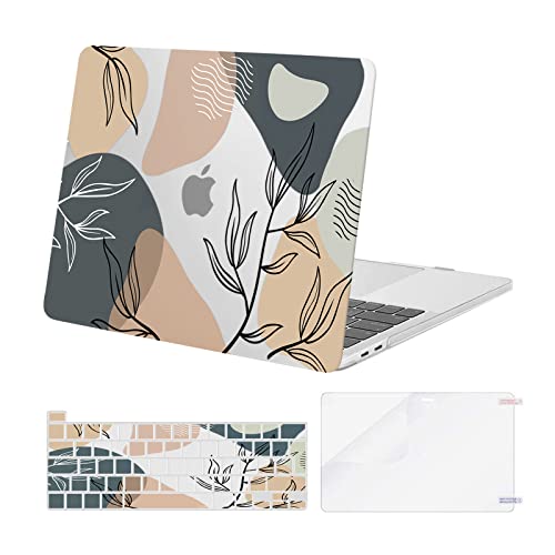 Coque MacBook Pro 13 antichoc et ventilée avec film écran pour protection intégrale M2