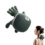 CKG AeroHand Pro 4D Massagegerät für Nacken und Rücken – Elektrisches Massagegerät mit 3 Massagestufen und 2 Temperaturstufen, ideal für Zuhause, Büro und Reisen zur Muskelentspannung.