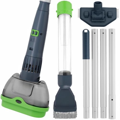 Rechargeable Pool & Spa Hot Tub Vacuum Cleaner - Dual Mode & Magnetic Drive System, 25&micro;m Ultra Fine...