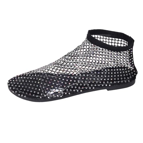 Elegant Shoes for Women Bling Shoes Ultra Comfortable Shiny gem mesh Flats Shiny gem mesh Flats, Ultra Comfortable Shiny gem mesh Flats