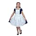 Essence of Europe Gifts E.H.G Deluxe Vintage Lace Full Apron for Girls by E.H,G | Victorian Maid Costume | Kitchen Party | Age 8-12 | Two Pockets | White