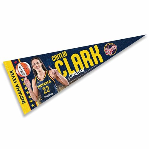 Drapeau Indiana Fever Caitlin Clark idéal pour décorer un salon de sport