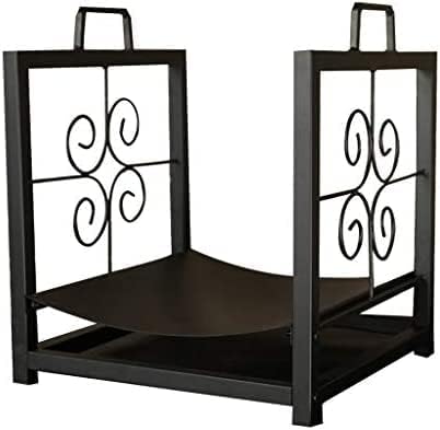 Log Carriers Holders Log Rack Fireplace Vertical Compact Firewood Rack Log Stand Handle Wood Holders Tools Accessories,