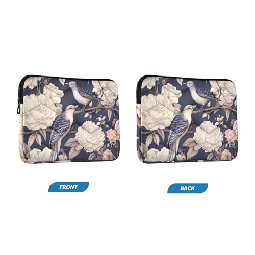 Funda para portátil 13-14 pulgadas impermeable con diseño floral miniatura 2