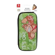 PDP Gaming Donkey Kong Slim Travel Case For Console, Up To 6 Games Donkey Kong Camo - Nintendo Switch