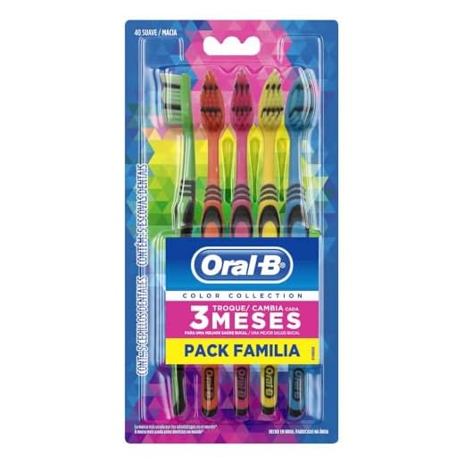 Oral-B Escova Dental Color Collection Pack Familiar