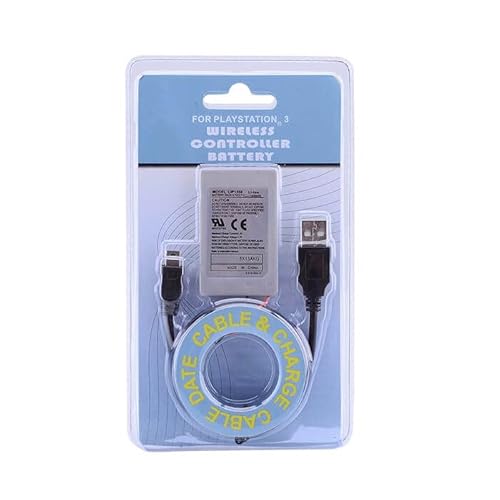 BATERIA 1800MAH RECARREGÁVEL PARA CONTROLE DUALSHOCK PLAYSTATION 3