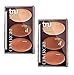 Pack of 2 CoverGirl Tru Blend Contour Palette, d - Dark/Deep