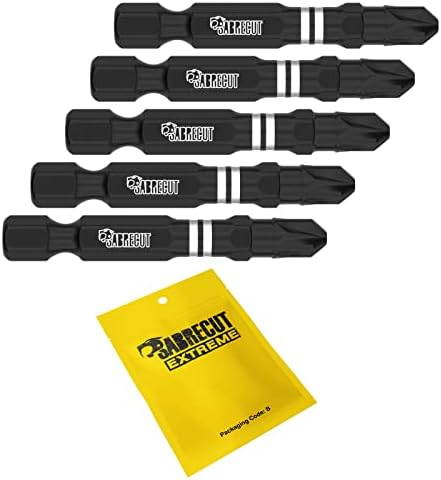 Juego 10 Puntas PZ2 De Impacto SabreCut - Profesional Para Taladro Atornillador