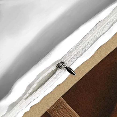 Housse de couette chevaux avec fermeture éclair lit simple - 6