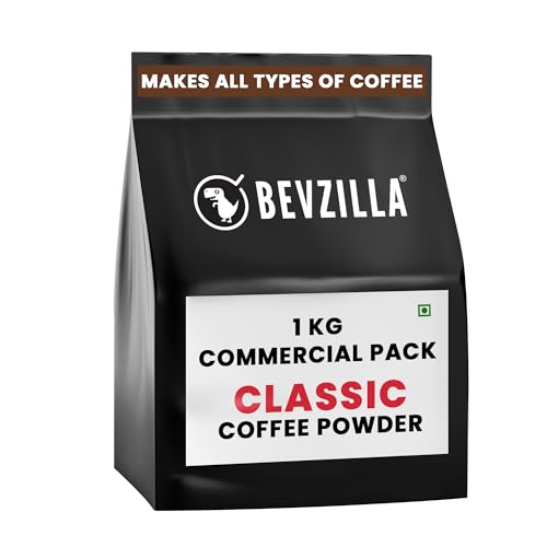 Image of Bevzilla Classic Strong Instant Coffee Powder | 1kg Bag | Bold Flavor & Rich Aroma | Perfect for Espresso, Cappuccino & Black Coffee | Ideal for Hotels, Restaurants & Cafes (HoReCa)
