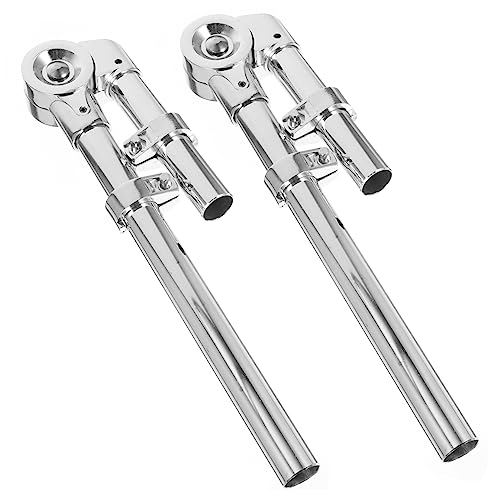 ifundom Percussion Rack 1 Pair Tom Drum Holder Bracket for Tom Drum Performance Display Bracket Easy to Install