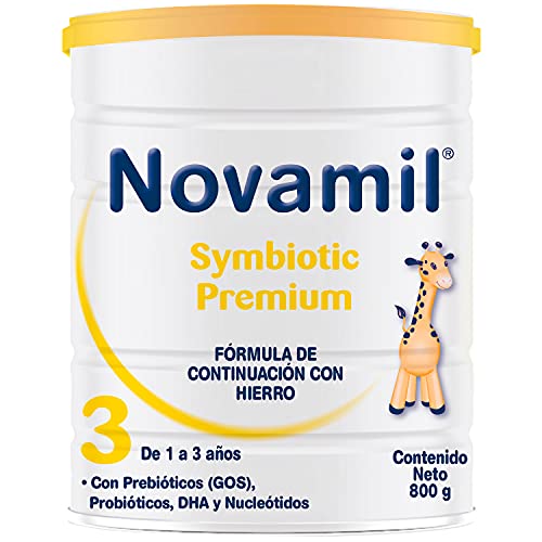 Fórmulas Lácteas, Drugstore NOVAMIL - Symbiotic Premium Etapa 3, de 1 a 3 años de edad, bote con 800g