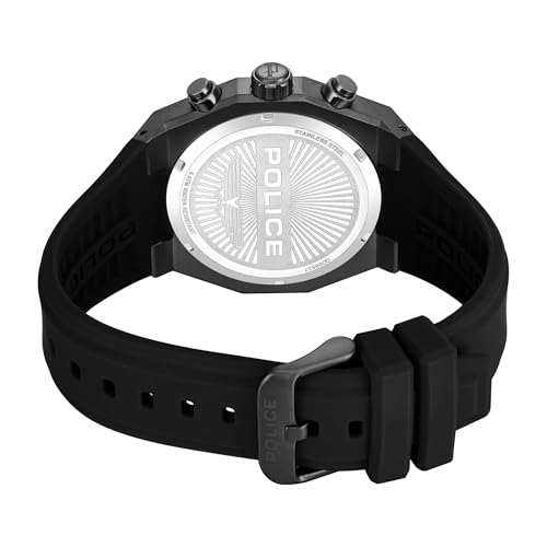 Police Chronographe Steward avec cadrans de précision