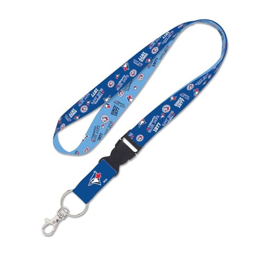 Toronto Blue Jays scatter Lanyard w/detachable buckle 1"
