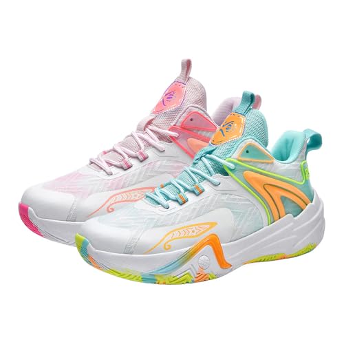 Basketball Shoes Womens Mens Colorful Volleyball Sneakers Slip-Resistant Indoor Outdoor Sport Shoe for Youth