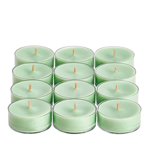 Partylite Green Tea Candles - Box Of 12 #TOP20