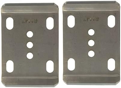 Ruffstuff Specialties Leaf Spring UBolt Plates (Pair) 3" Wide Spring
