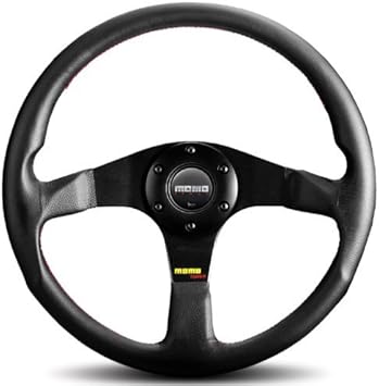 Momo Tuner Black 350 Steering Wheel With Red Stitching By Momo Amazon Co Uk Automotive Momo Tuner Black 350 Steering Wheel With Red Stitching By Momo Amazon Co Uk Automotive
