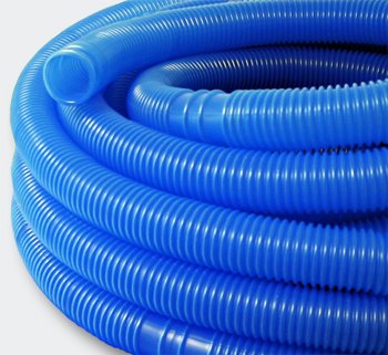 Wiltec Teichtip ® Manguera Piscina Azul Con Manguitos 38Mm 15M 190G/M Piscinas Jardín Fabricado En Europa