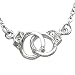 Handcuffs Anklet Ankle Bracelet Valentine's Day Gift Charm Fashion Jewelry for Women